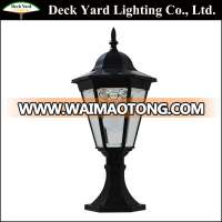 Solar Powered LED Post Lights Outdoor Lamp Post For Garden Fence Pillar Lights