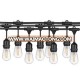 Hot sales E26 waterproof lamp series and E27 string lights with IP 44 & IP65